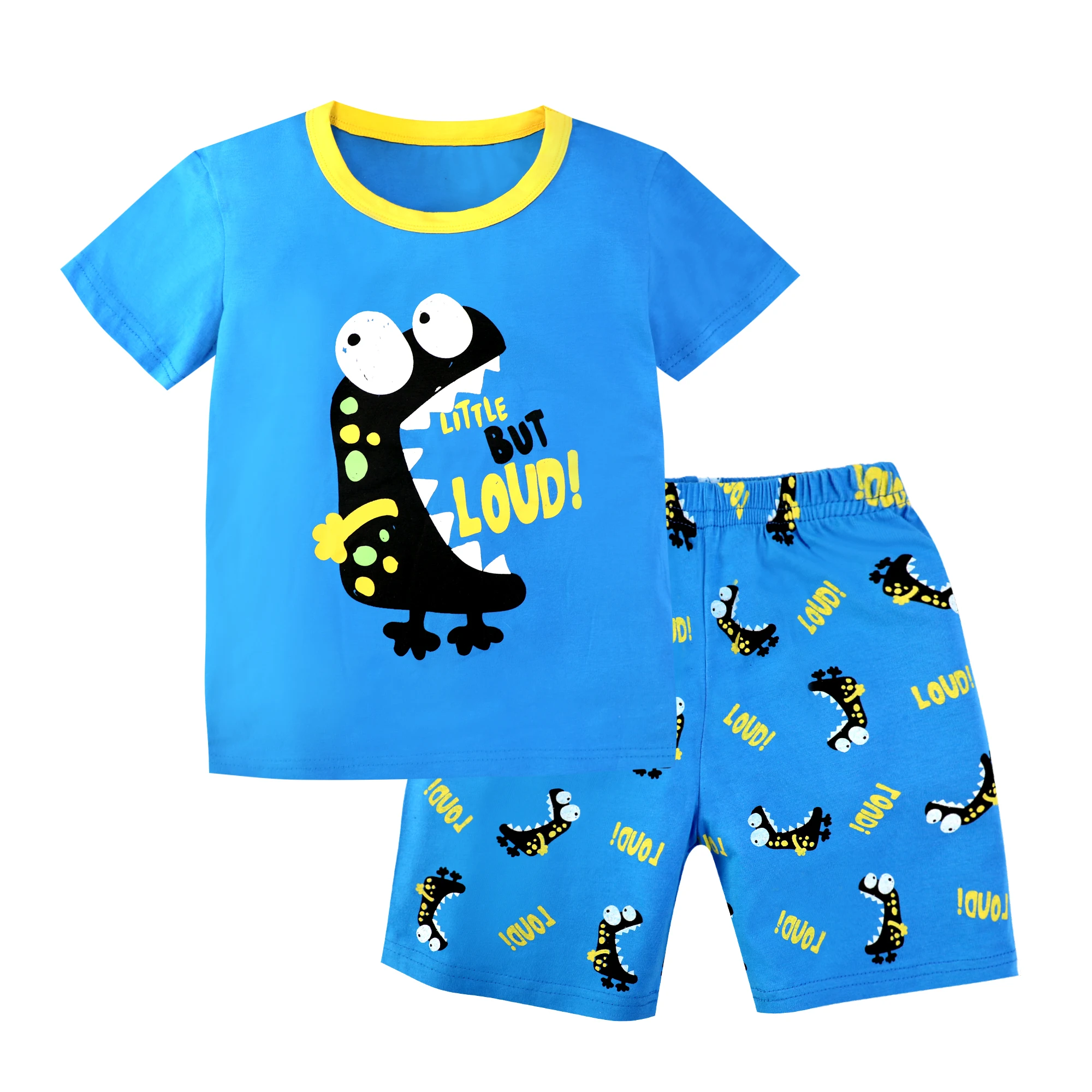 Children\'s Clothing 2024 Cotton Suits for Boys 2 to 3 4 5 6 7 8 9 10 11 12 13 Years Summer Tshirt Shorts Set Toddler Boy Outfits