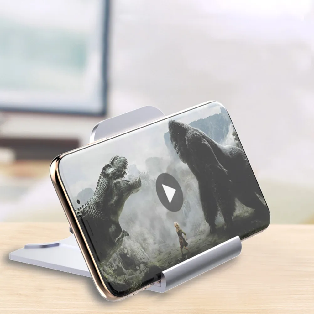 

2Pcs Multi-Angle Phone Tablet Stand Foldable Desktop Holder for Watching Videos Reading Video Calls Universal Fit for Phones