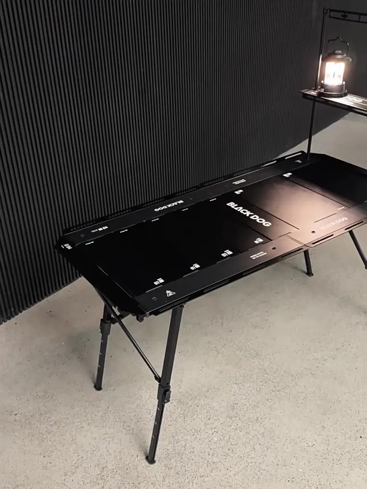 BLACKDOG 屋外百折りたたみテーブル IGT モジュラー自立テーブル