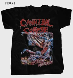 Camiseta negra de Cannibal Corpse Tomb Of The Mutilated, tallas S a 6Xl