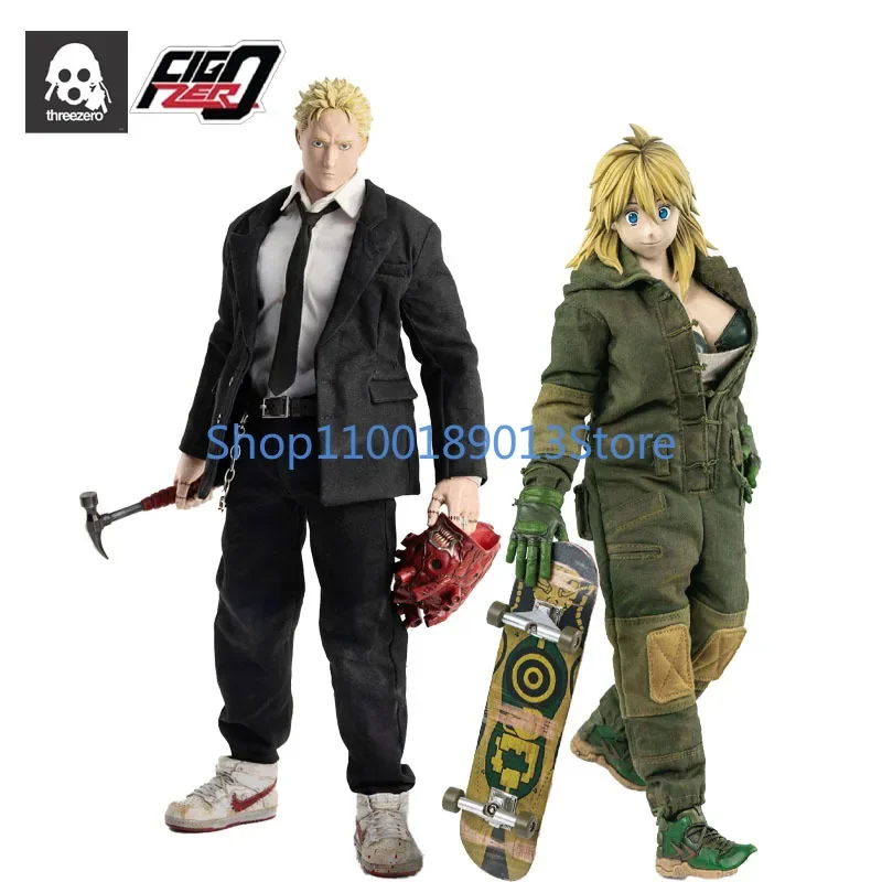 Stock 100% Original Threezero Nikaido Xin FigZero Dorohedoro 28cm 33cm PVC Anime Action Figure Model Collection Limited Gift Toy