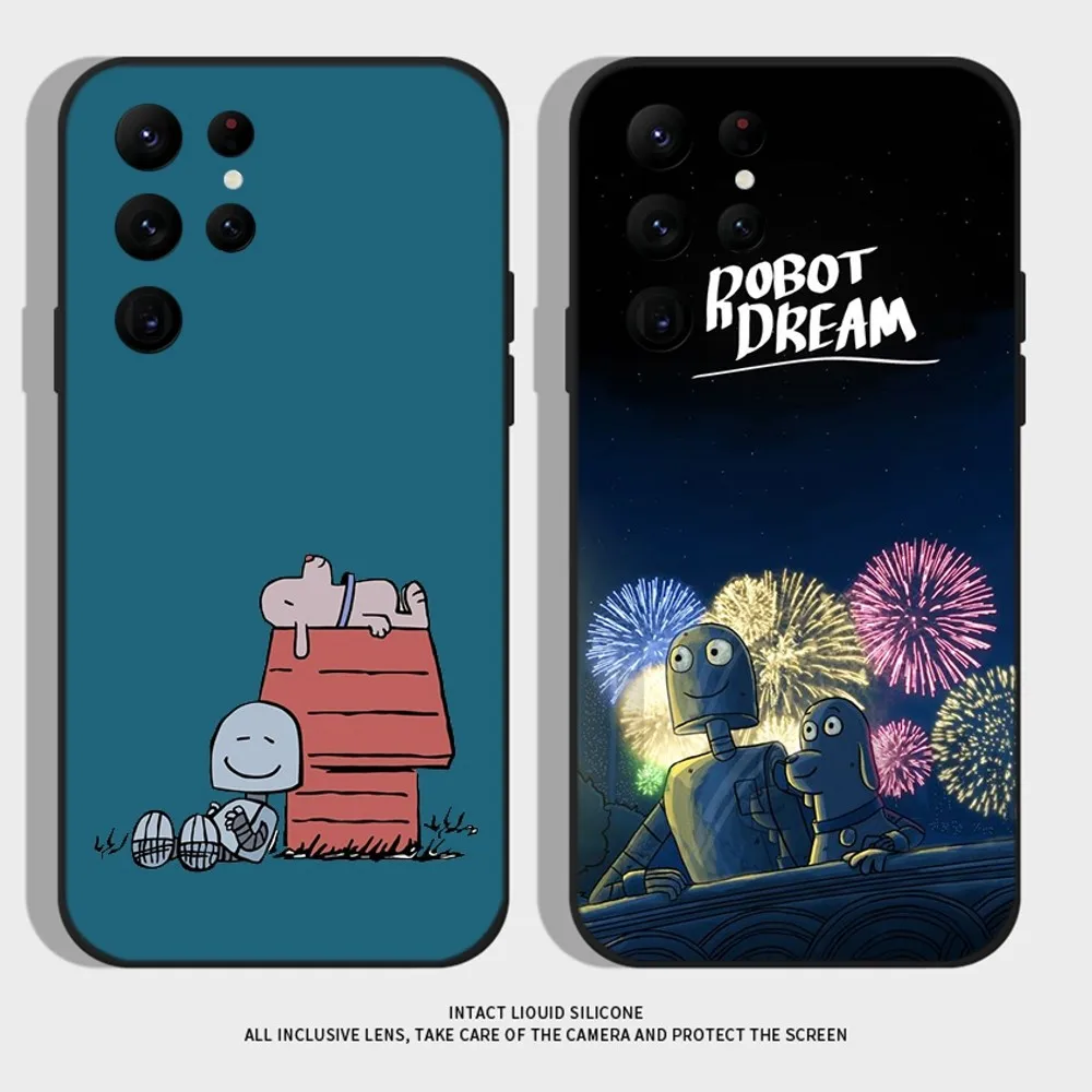 

Cartoon R-RobotS D-DreamsS Phone Case For Samsung S24,S22 Ultra,S20,S30 plus,S22 plus,S23,S30 ultra 5G Silicone Cover