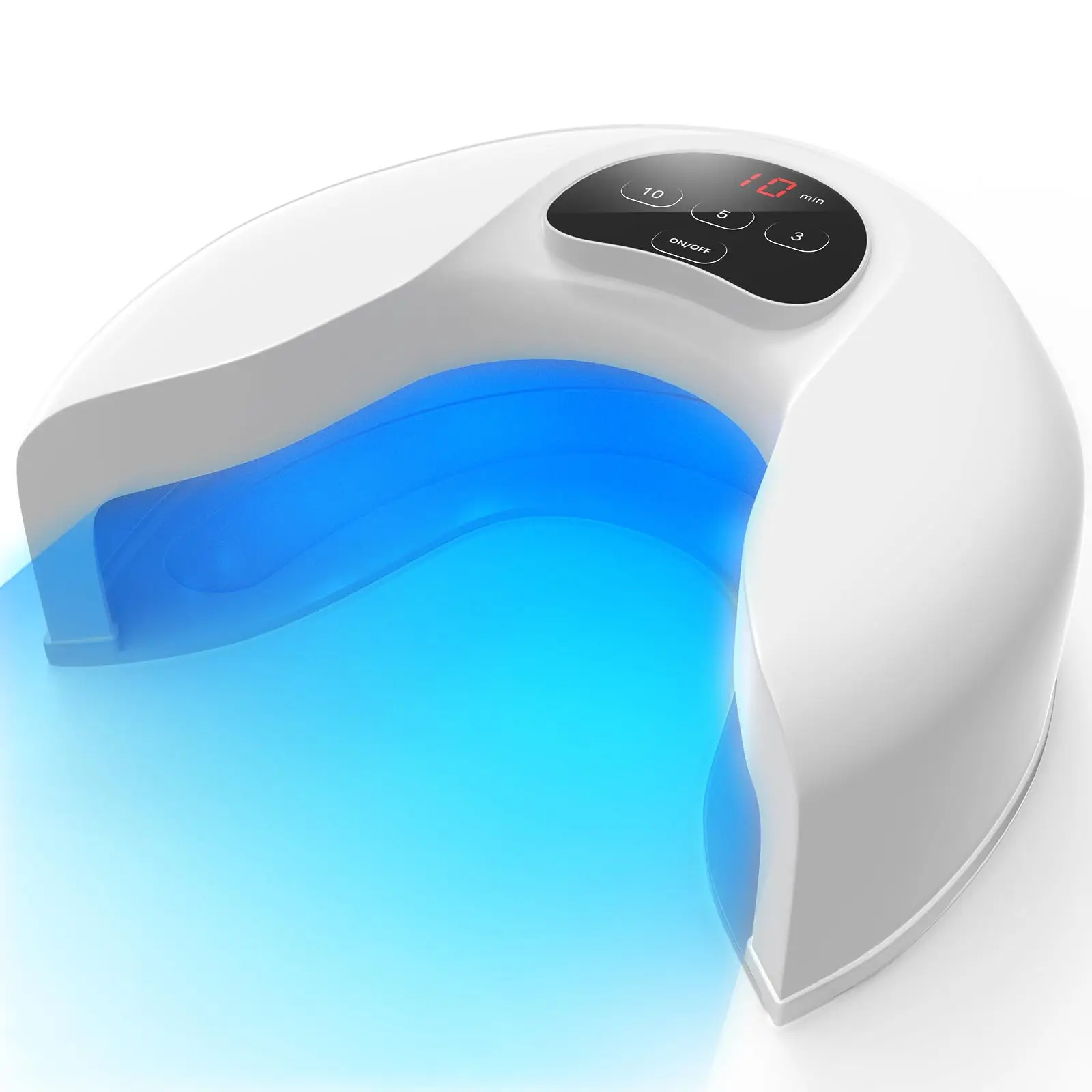 

Wireless Fungal Nail Laser Device Repair Toenail Fingernail 14*470nm Blue Light&8*910nm Infrared Light for Discolored&Thick Nail