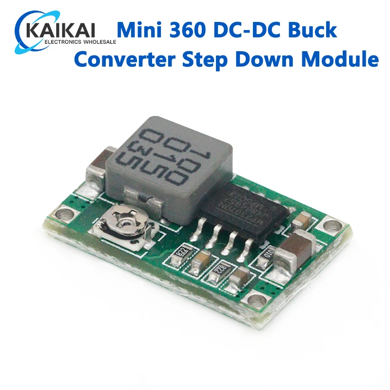 RC Airplane Module Mini 360 DC-DC Buck Converter Step Down Module 4.75V-23V to 1V-17V 17x11x3.8mm Mini360 New LM2596