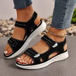 2024 New Elegant Women Sandals Women's Sport Style Lightweight Plus Size Slippers Women Sandals Plus Size 43