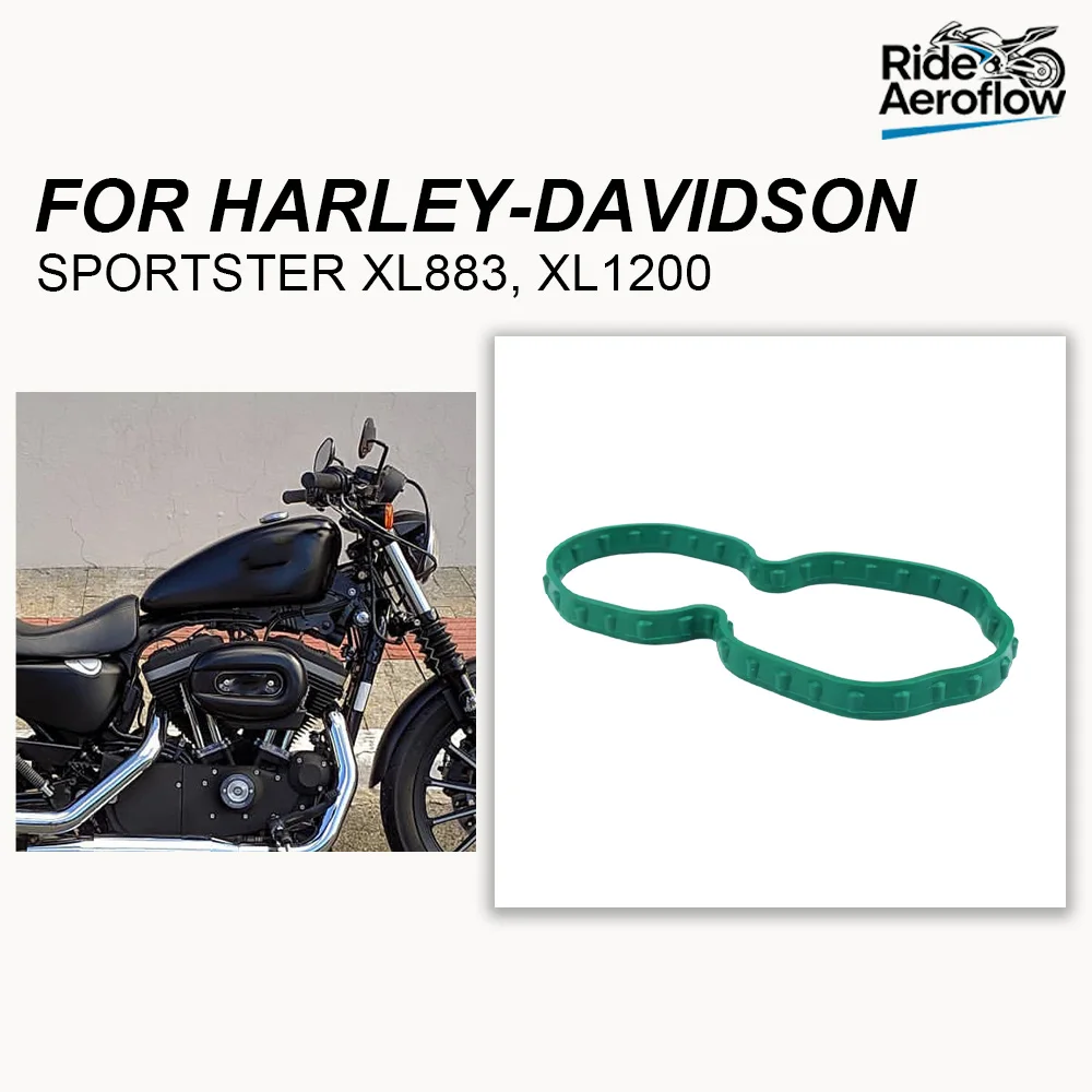 

For 2007-2019 Harley Sportster XL883 XL 883 1200 X48 V72 Roadster Superlow Motorcycle gas fuel tank pump top plate gasket seal