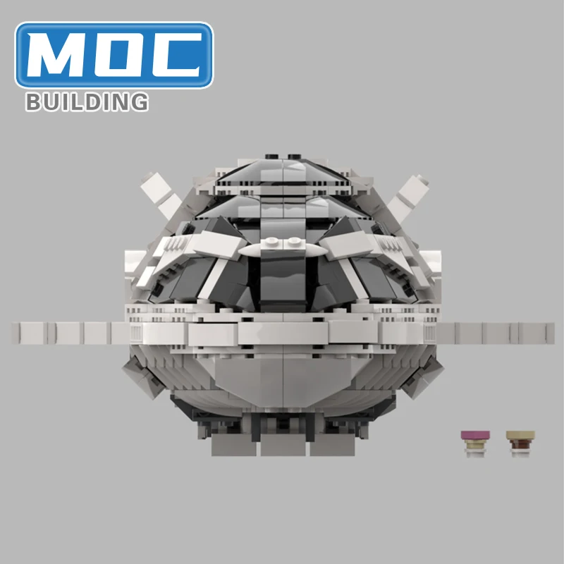 Space Wars Dangerous Orca Space Shuttle Model MOC Building Block DIY Assembly Spaceship Bricks Toys For Birthday Xmas Gifts