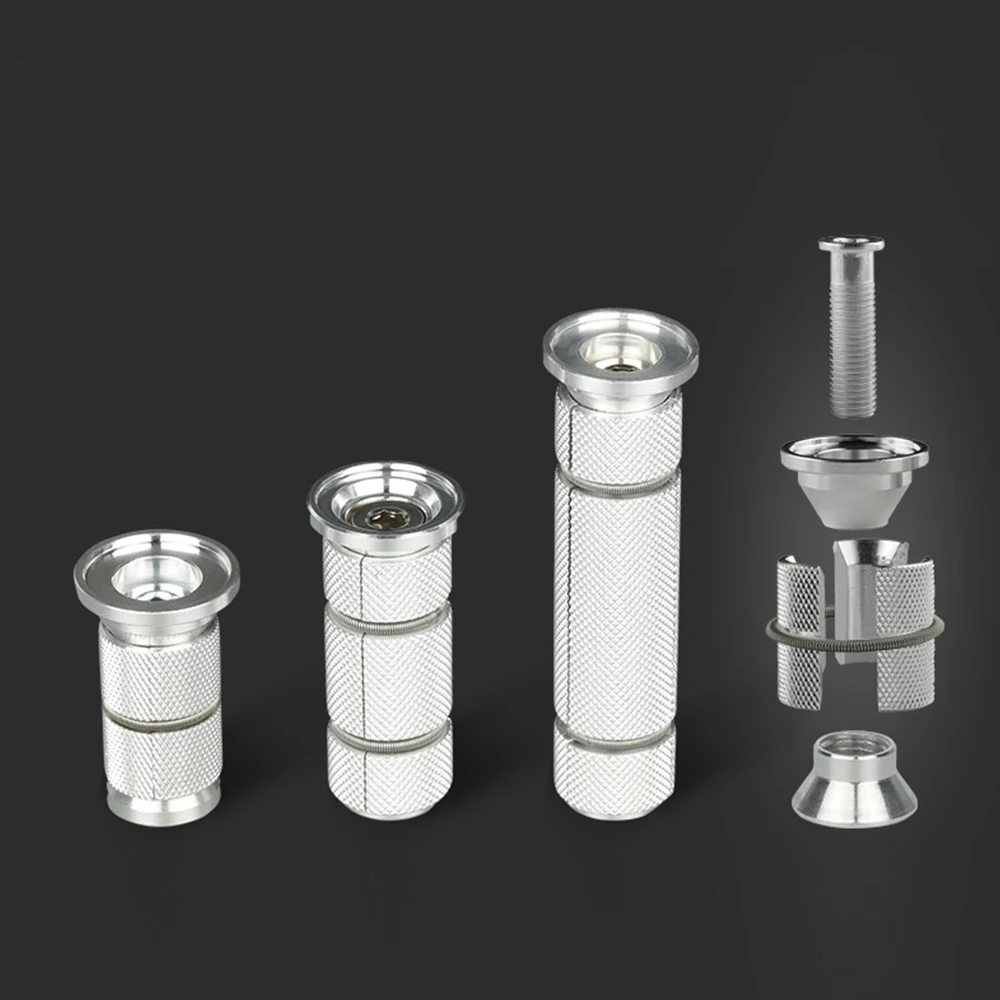 1Pc Bicycle Front Fork Core Inserts Expansion Bolts Insert Bowl Top Cap Mount Expander Plug Compression Nuts 30/50/80mm