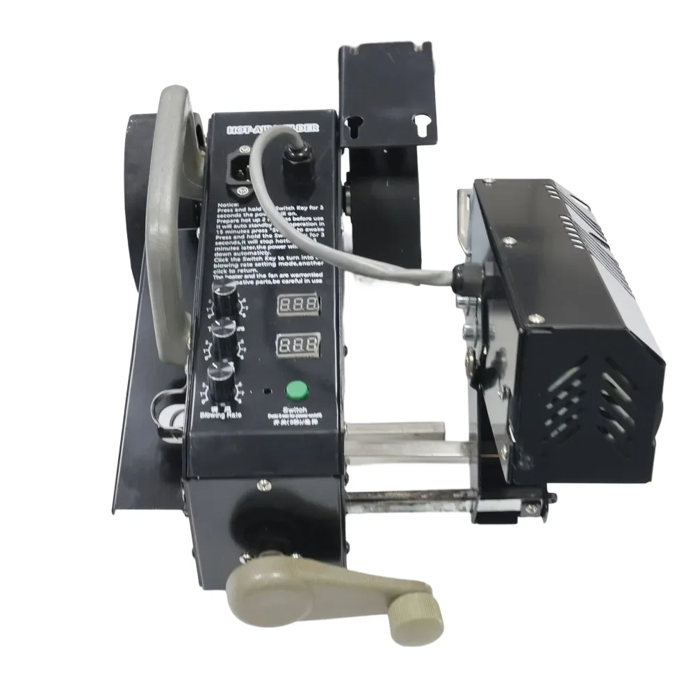 Machine à souder automatique pour bannière en PVC LDY-PW1, jointeuse thermique pour tissus plastiques et matériaux fins, nouvelle soudeuse à Air chaud pour bâche