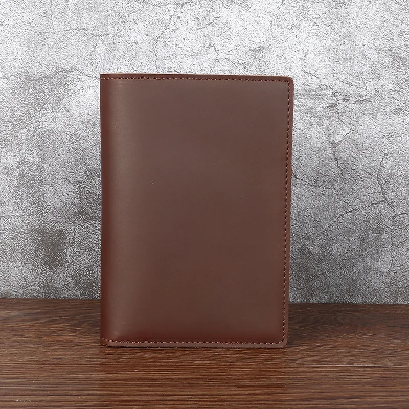 

YH3245 Men's Genuine Leather Passport Clip Vertical Style European and American Retro Fashion Casual ID Card Cow Pickup Bag