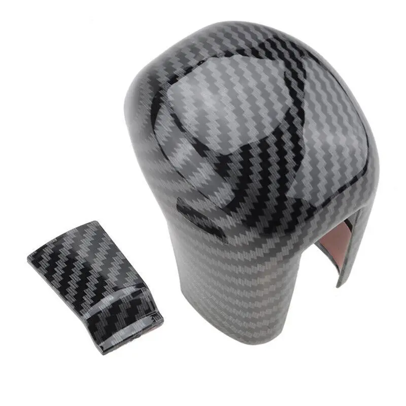 Car Gear Shift Panel Frame Gear Shift Panel Frame Gear Shift Knob Interior Cover Trim For Honda Civic 2016-2021 Carbon Fiber ABS