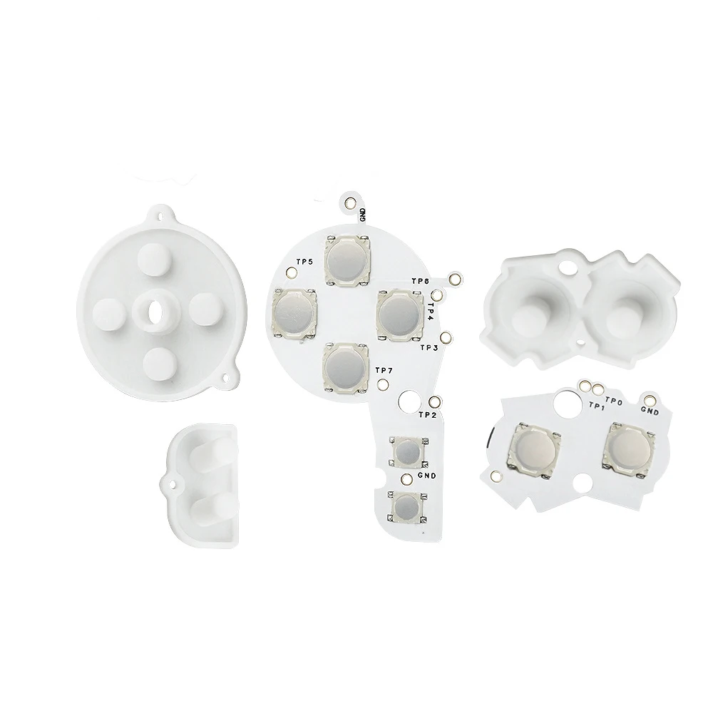 Fein leitfähige Film-Tastenmodifikationskits, taktiler GBA-Ersatz, Clicky-Tastenpad, Gameboy Advance Mod Kit