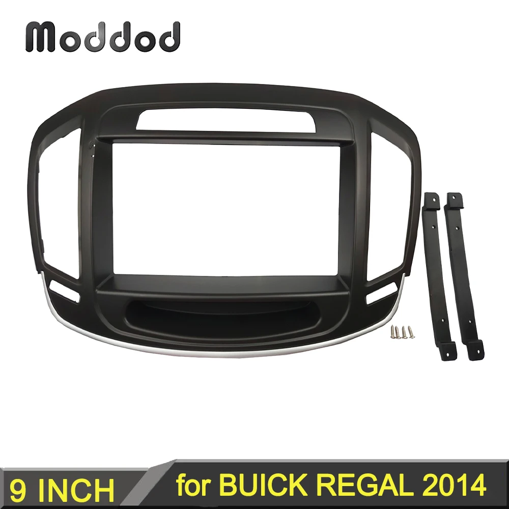 

9 INCH Radio Frame for BUICK REGAL 2014 Stereo GPS DVD Player Install Panel Surround Trim Face Plate Dash Mount Kit Faceplates