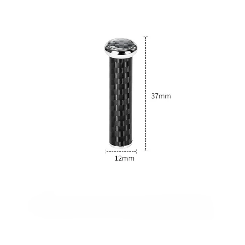 For All Cars Carbon Fiber Texture Door Pin Lock Knob Interior Modified Sport Door Lock Bolt Decorative Auto Accessories Parts 6