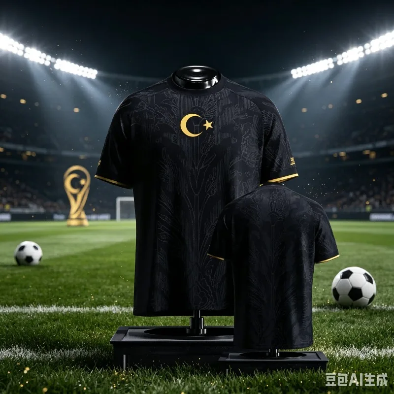 2026 Kid Family Matching Turkey AY-YILDIZLILAR Vintage Floral Themed Football Jersey Breathable Quick-Dry Soccer Fans Tee
