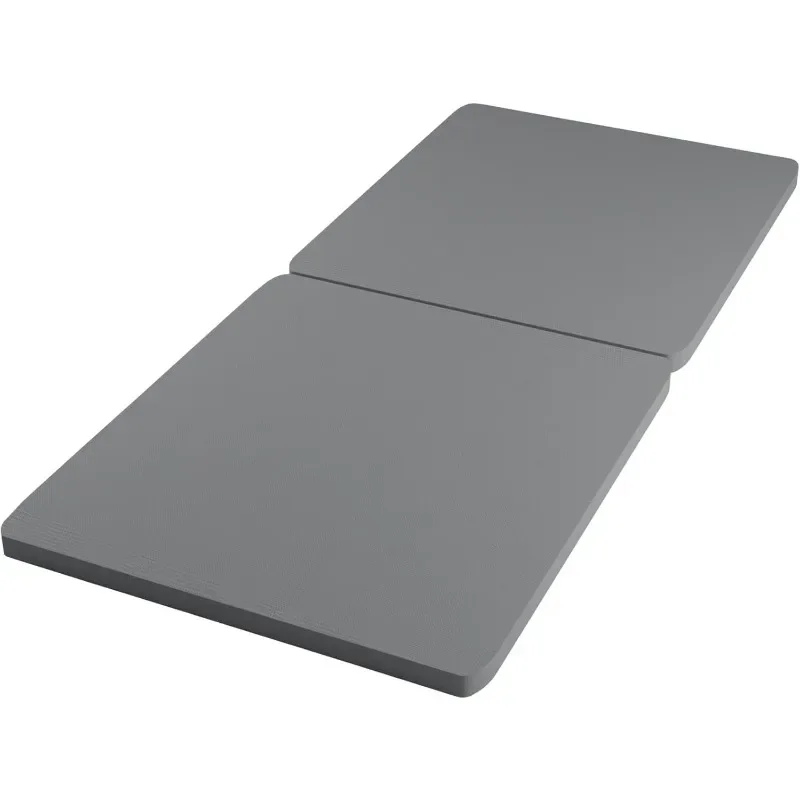 

1.5-Inch Split Bunkie Board for Mattress/Bed, Fully Assembled, Improved Comfort and Support, Twin, Grey