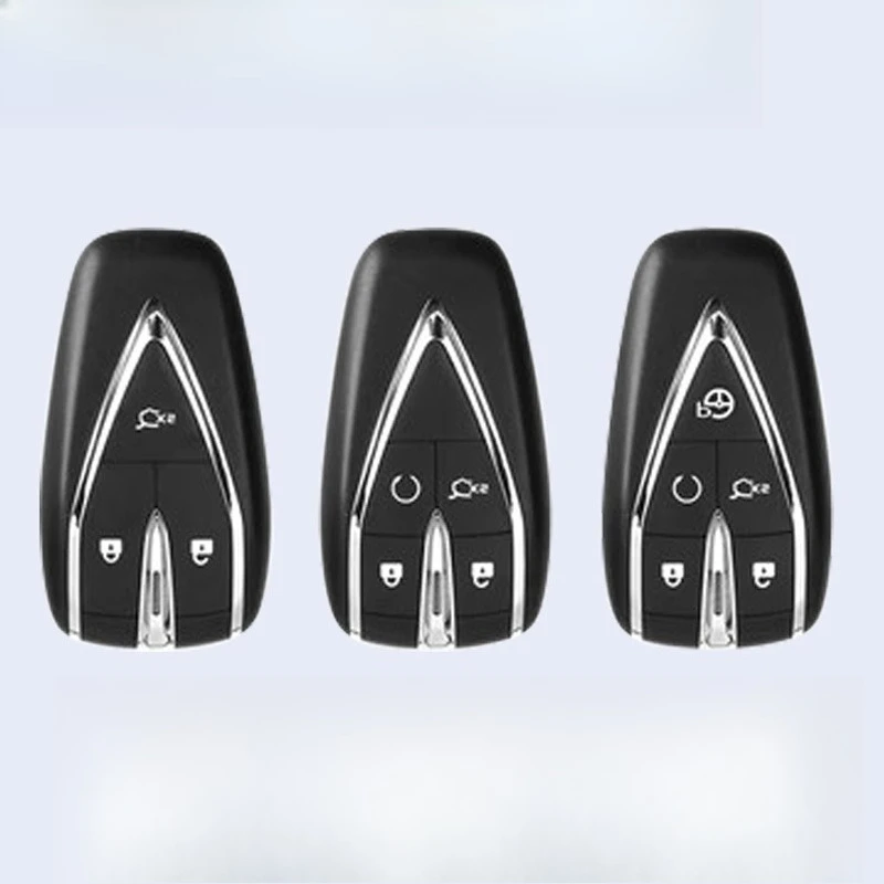 Чехол для ключей из цинкового сплава для Changan X5 Plus/X7 Plus/LieShou/CS85 Plus/UNI-K/CS95/F70, прочный металлический корпус с брелоком