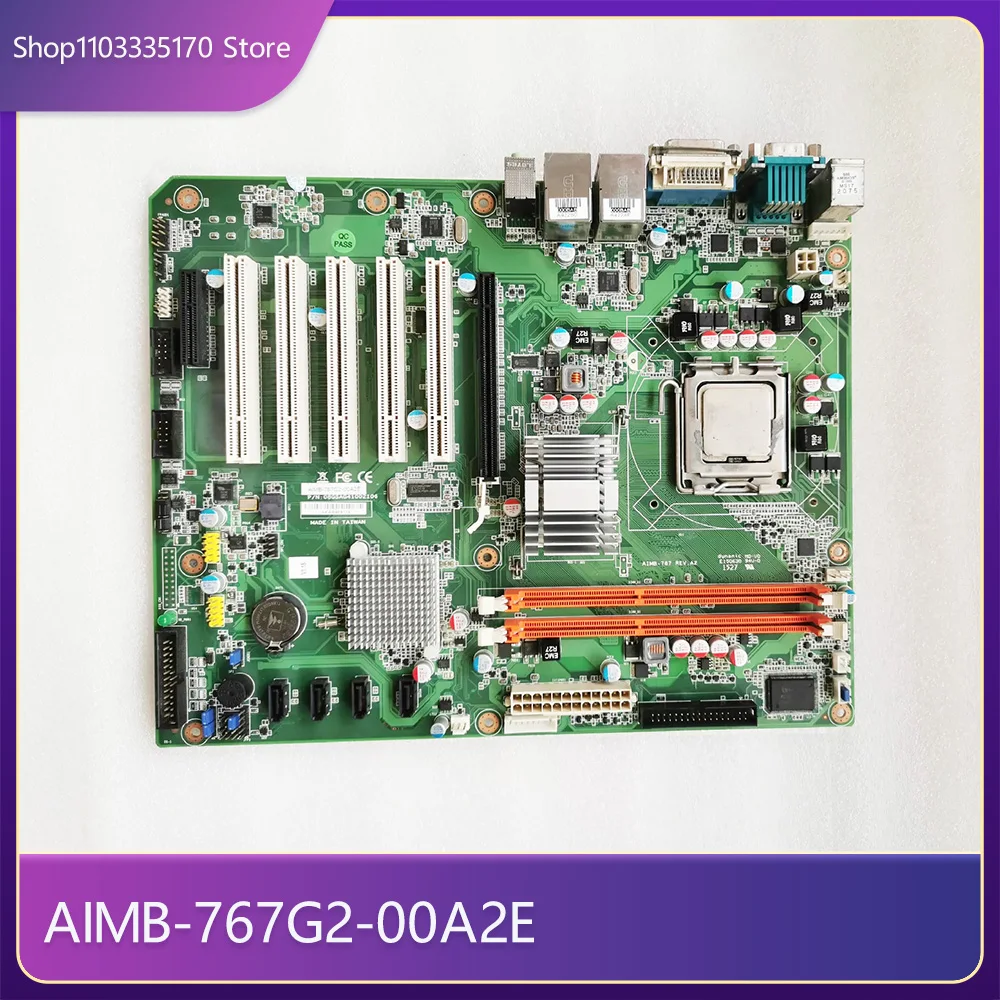 Industrial Computer Motherboard Dual Network Port 5 PCI AIMB-767G2-00A2E AIMB-767 AIMB-767G2