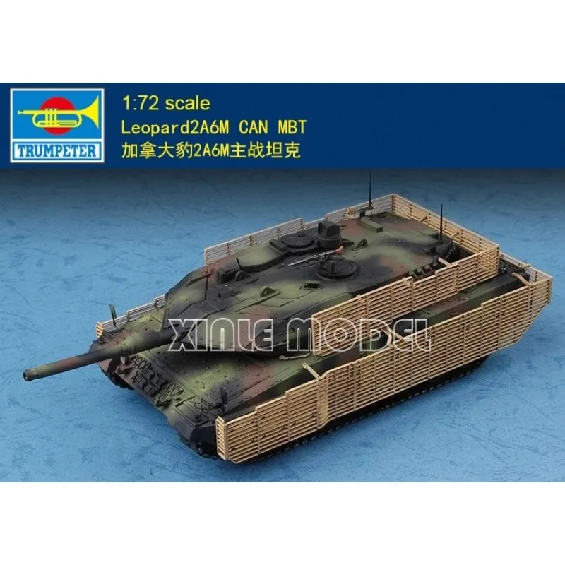 

Trumpeter Plastic Assembled Tank Model Kit 07193 Canadian Leopard 2A6M CAN Main Battle Tank 1/72