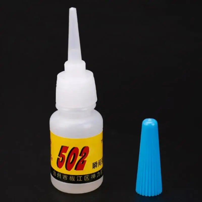 1Pcs 502 Quick-drying Super Glue Instant Cyanoacrylate Adhesive Strong Bond Fast Crafts Repair Super Glue