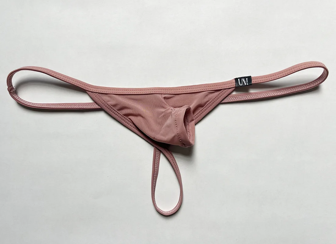 Men's Low-Rise Sexy Underwear Elephant Trunk Opening Thongs Enlarged Size Short And Comfortable Unisex Design