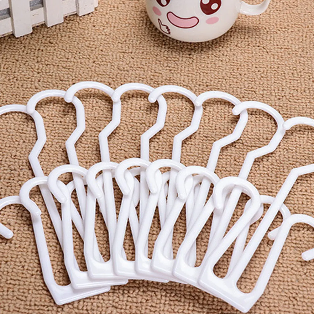 

20 Pcs Shoe Hook Hanging Multifunctional Mall Display Racks Non-woven Fabric Handbag Doors Hangers up Plastic Shoes for Shop
