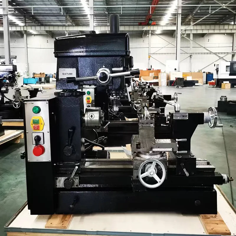 

High Precision Spindle CT400 Bench Drilling Machine Lathe Machinecombination Lathe Mill Band Saw for Metal