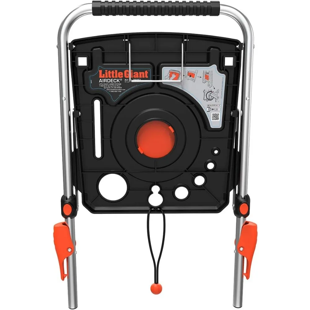 ملحق سلم محطة العمل AirDeck Little Giant، بلاستيك، سعة 25 رطلاً