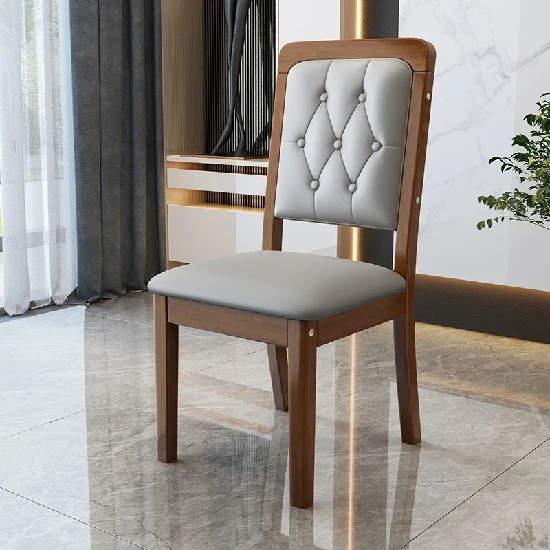 Nordic Modern Dining Chairs Beautiful Wood Ultralight Kitchen Dining Chairs Luxury European Chaises Salle Manger Home Furniture