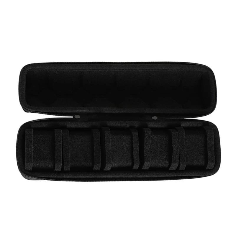 

F68B 5 Slot Case Jewelry Bag Wristwatch Storage Box With Shock Resistant Shell