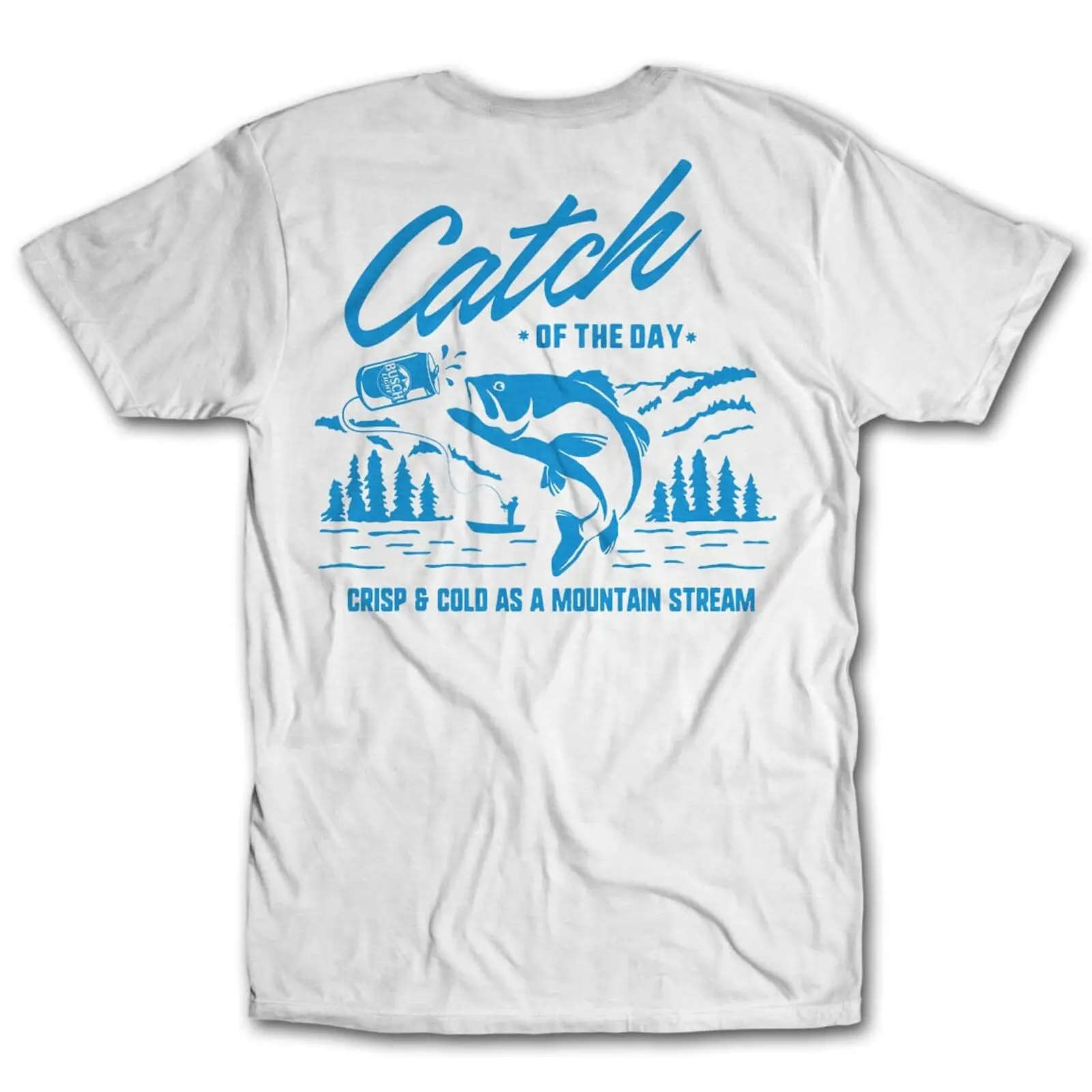 theCHIVE Men's Busch Blue Catch of the Day Tee