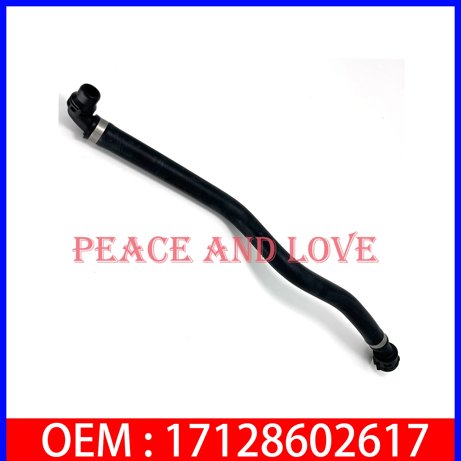 17128602617 Electric Coolant Pump Pipe Line Hose For BMW G12 G30 G15 740i 540i