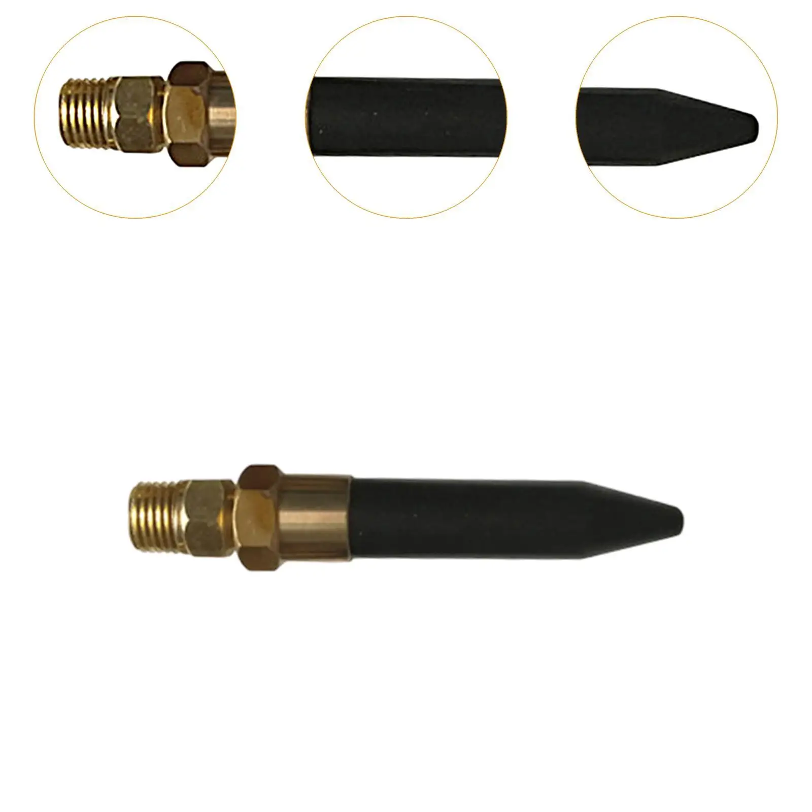 Helium Balloon Inflation Nozzle Sturdy Rubber Tilt Valve Filler for Gas Tank Regulator Party Decorations Accessory Tool