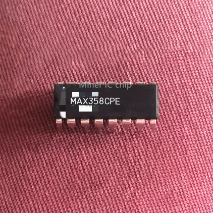 2 Buah Chip IC Sirkuit Terpadu MAX358CPE DIP-16