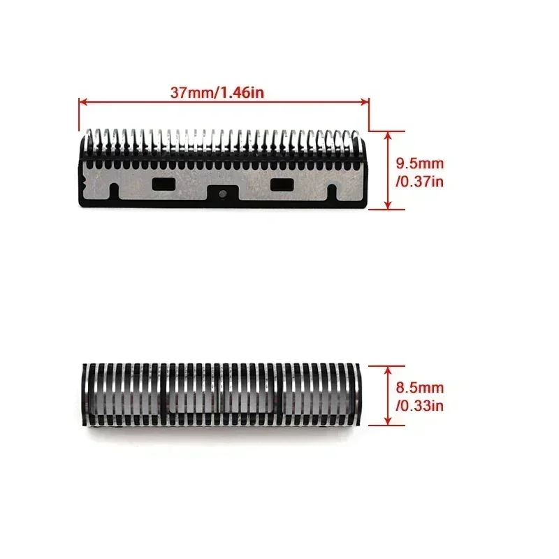 คุณภาพเดิมเปลี่ยน Double Foiled Blade สุทธิสําหรับ Kemei KM-TX1 2026 เครื่องโกนหนวดไฟฟ้าอุปกรณ์ซ่อมขายส่ง