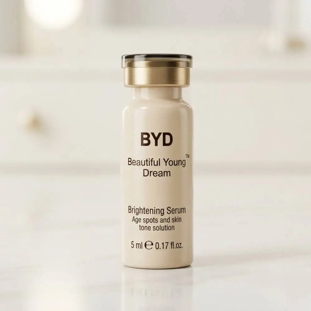 Fotografia 5: Conjunto com 10 Unidades de 5ml de Creme BB Coreano, Sérum Ampoule Glow, Base Líquida Clareadora Meso White e Corretivo para Cuidados com a Pele com Microagulhamento