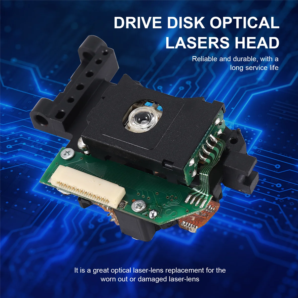DVD Lasers Lens Deck SOH-DL6 Single Head Drive Disk Optical Lasers Head Replacement Repair PartJAS