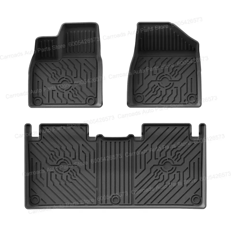 for 25 Nissan N7 Floor Mats TPE Eco-Friendly Non-Slip Wear-Resistant 3D All-Weather Car Floor Mats
