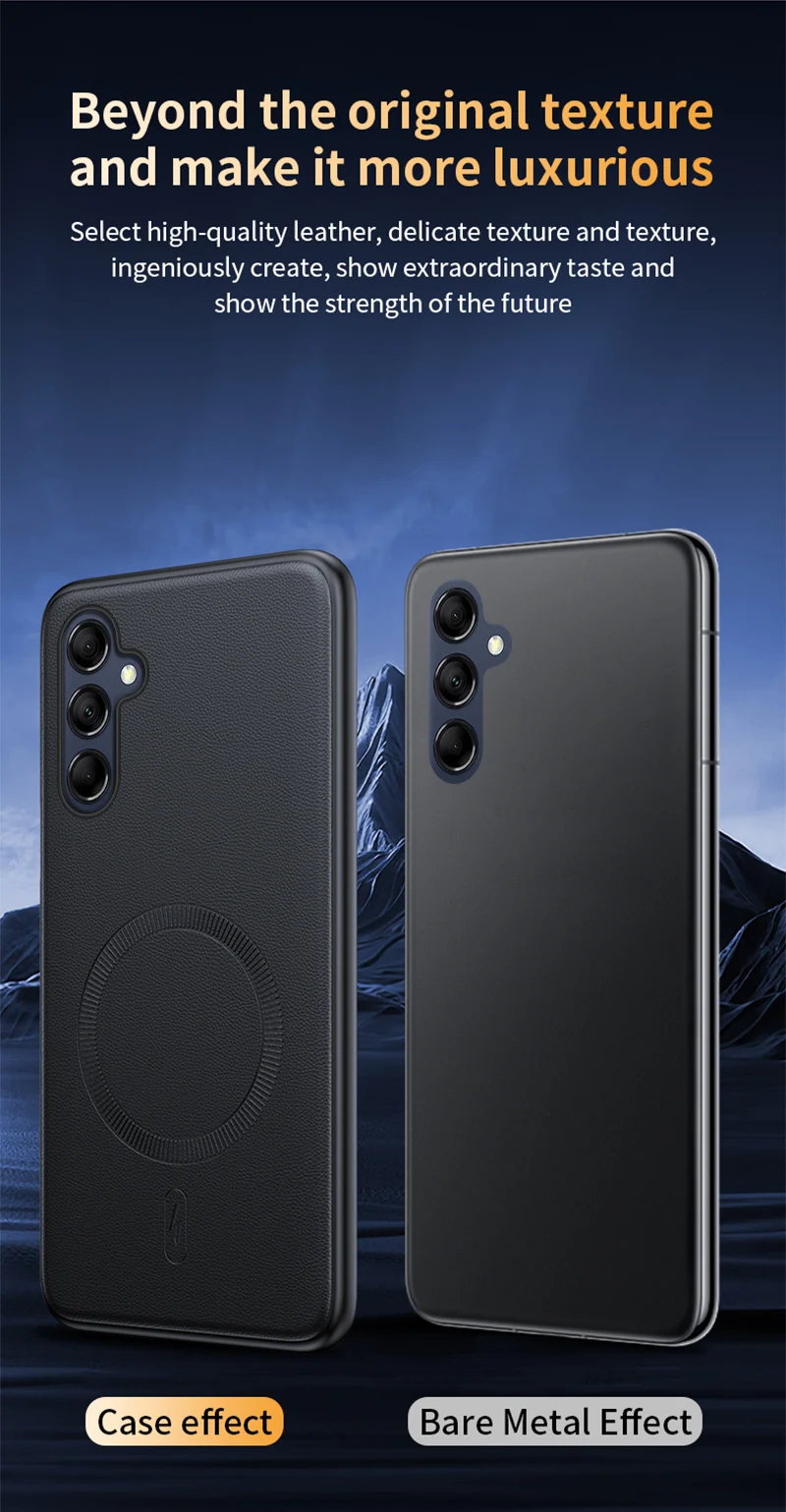 Für Samsung S24 Plus Hülle Magnetische Leder-Schutzhülle für Samsung S24 Plus Anti-Fingerabdruck Rutschfeste PC+TPU – Detail 11