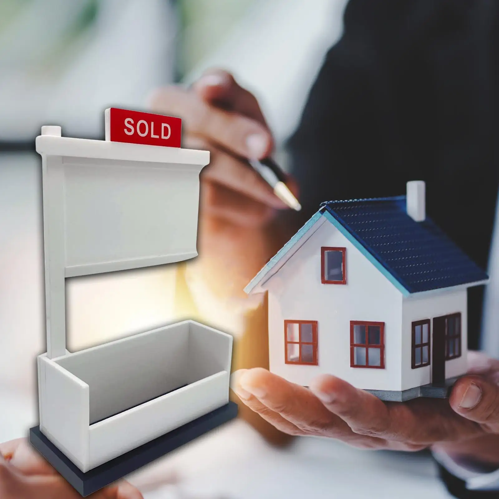 حامل بطاقة الأعمال حامل بطاقة الأعمال حامل ملف الأعمال لمكتب الأعمال سطح المكتب السماسرة استقبال منضدية