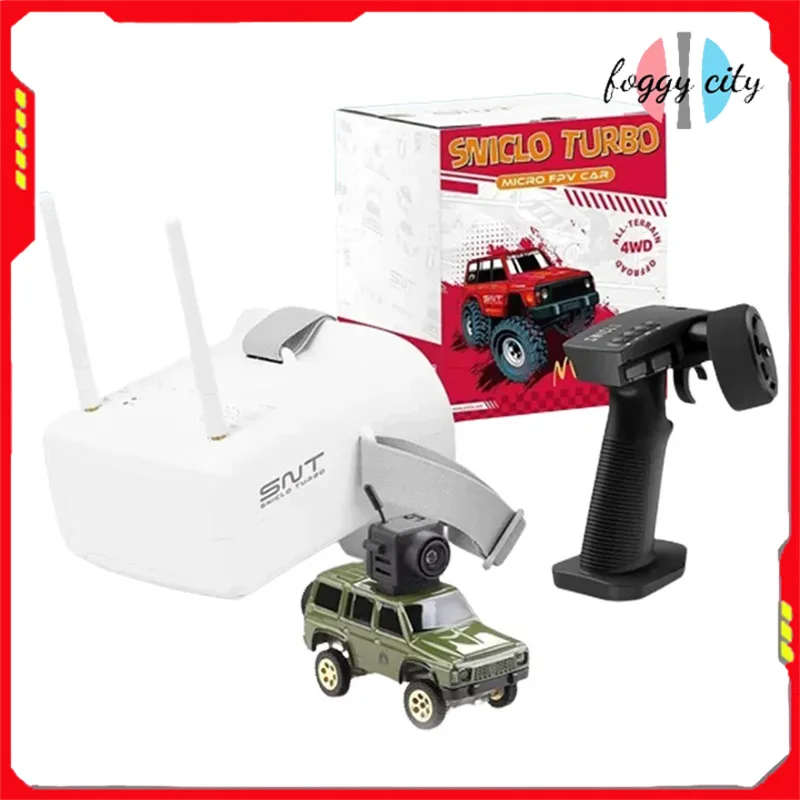 

Sniclo Rc Car Wireless Immersion Fpv Remote Control Rc 4wd Climbing Car Desktop Toy 1:64 Boy Off Road Vehicle With Camera