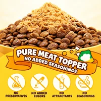 Freeze-Dried Meat Topping Powder for Dogs & Cats - Protein Rich, Grain Free Dog Food Topper Dinner Dust for Picky Eaters 6