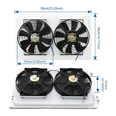 404 Universal Automotive A/C Air Conditioning Kit 12V 24V For Caravans Car Trucks Vans Air Conditioner Assemblies 6 best sales air conditioner kit - №4