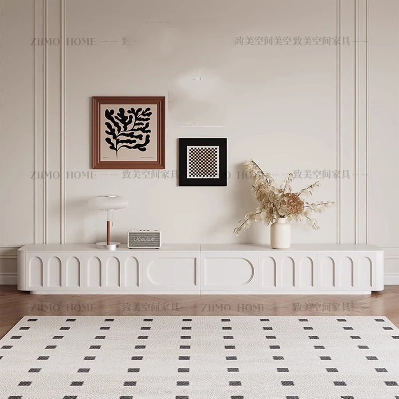 

White Organizer Tv Stands Mobile Living Room Modern Luxury Tv Table Display Drawers Designer Suporte Para Tv Home Furniture
