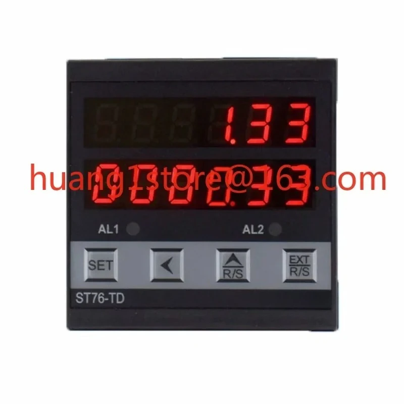 Metre counter High precision roller type linear speedometer Electronic digital encoder Tachometer ST76TD