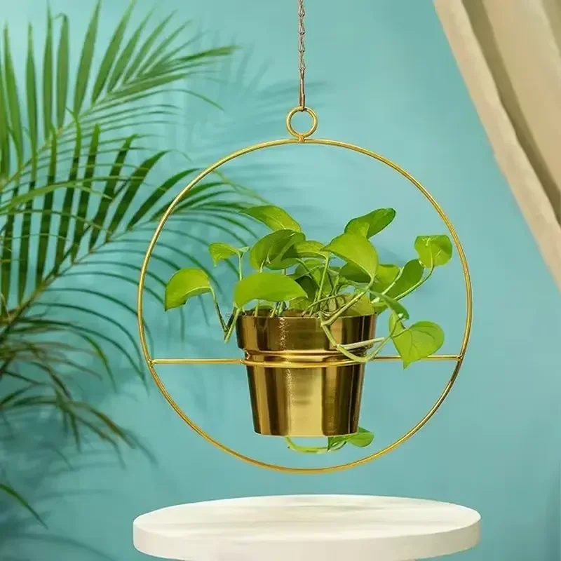 for Hanging Plant Pot Planter Macrame Holder Indoor Outdoor Flower Basket Decorative Home Garden