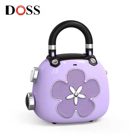 DOSS Mini Bluetooth 5.0 Speaker Candy 5W Mighty Sound Cute MP3 Music Player Sound Box Wireless Portable Speakers Ideal Gift Idea