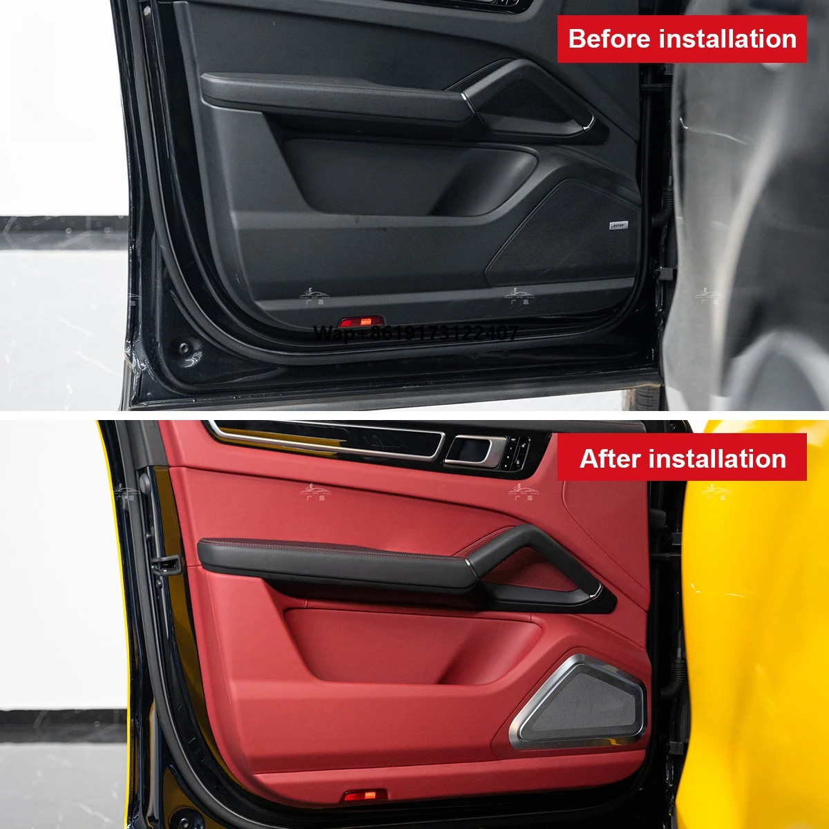 Ambient Light Interior Atmosphere Light 4 Doors Speaker Lamp Led Speaker Cover for  2018-2023