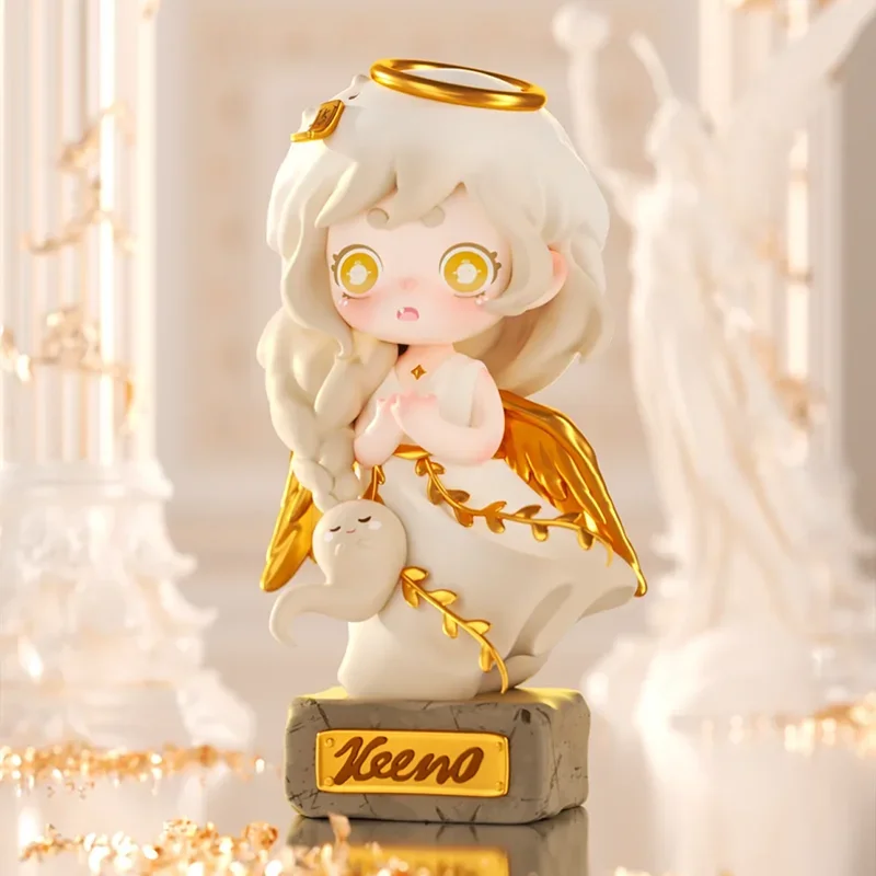 Keeno Mysterious Treasure Series Blind Box Guess Bag Mystery Box Toys Doll Cute Anime Figure Desktop Ornaments Gift Collection