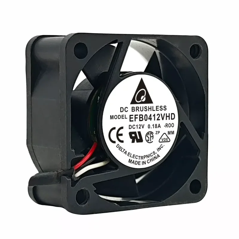 Original Delta EFB0412VHD 4020 4CM 12V 0.18A Double Ball Bearing North-South Bridge Cooling Fan for Delta